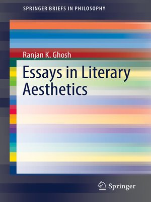 cover image of Essays in Literary Aesthetics